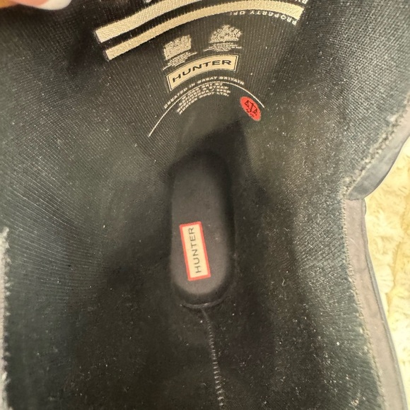 Hunter Wellington Backstrap Short Rain Boots Size 5 - Picture 9 of 11